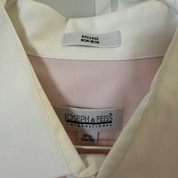 3- Joseph & Feiss Dress Shirts 17-1/2, - 34/35 - Picture 5 of 8